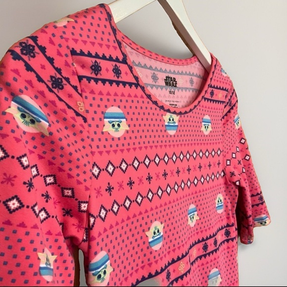 Kids Disney Star Wars Mandalorian Baby Yoda Dress - Picture 3 of 11